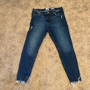 Kensie size 12 crop jeans
